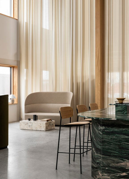 Co Bar Chair 75.5cm / Black Steel